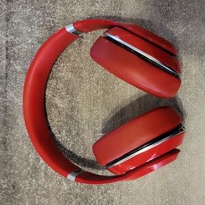 Beats Studio Wireless Headphones Red Model BO501